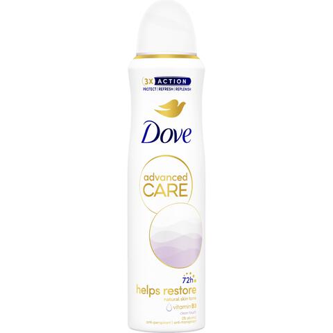 Dove Advanced Care Clean Touch Anti-Transpirant Deodorant Spray 150 ML