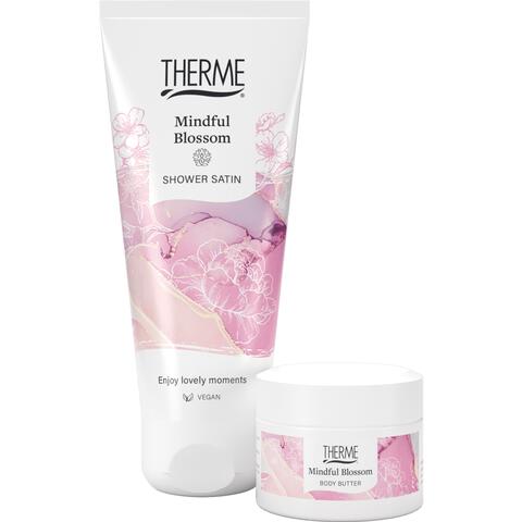 Therme Mindful Blossom Cadeauset Shower Satin Body Butter