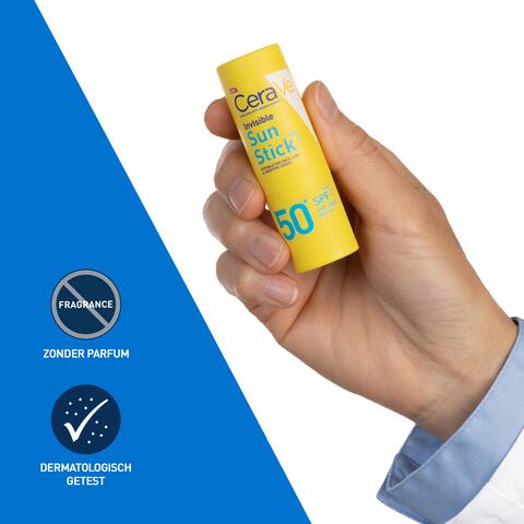 CeraVe Onzichtbare Zonnestick SPF50+ 8 gram
