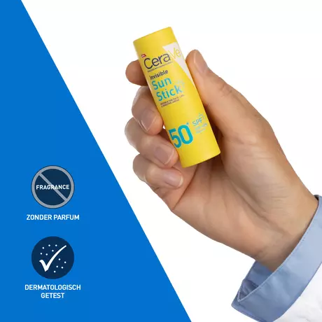 CeraVe Onzichtbare Zonnestick SPF50+ 8 gram