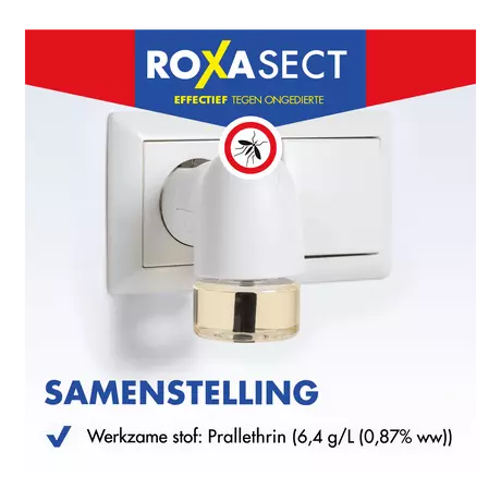 Roxasect Muggenstekker Incl. 2 Navullingen