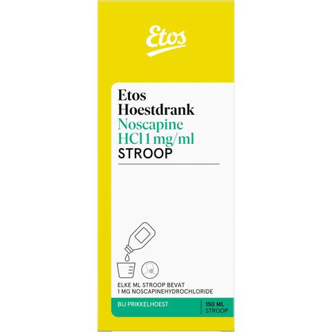 Etos Noscapine HCI 1 MG/ML Hoestdrank