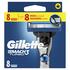 Gillette Mach3 Turbo Scheermesjes 8 stuks