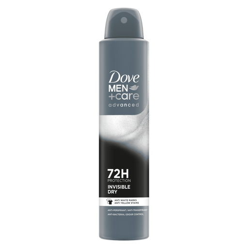 Dove Men+Care Advanced Invisible Dry Anti-Transpirant Deodorant Spray 200 ML