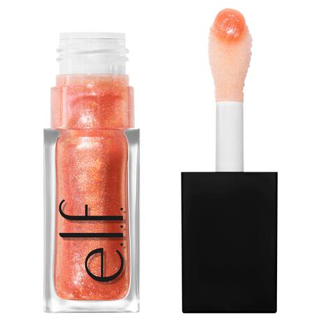 e.l.f. Glow Reviver Plumping Lip Oil Peach Shimmer