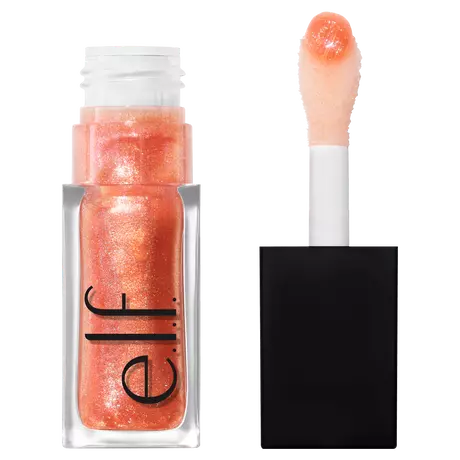 e.l.f. Glow Reviver Plumping Lip Oil Peach Shimmer