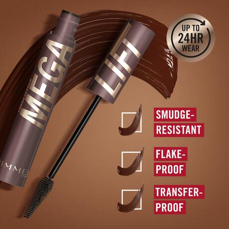 Rimmel London Thrill Seeker Mega Lift Mascara Bruin 3 Brownie Pie