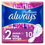 Always Platinum Maandverband Met Vleugels (Maat 2) Long 10 stuks
