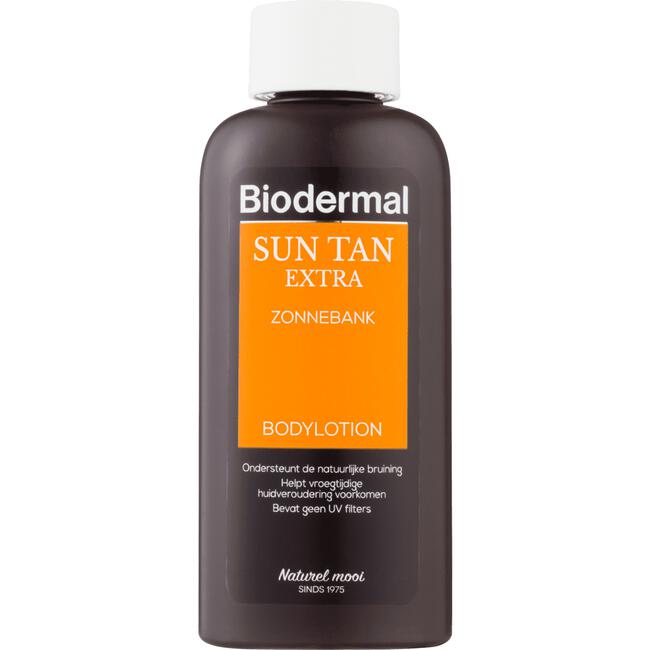 Biodermal Sun Tan Extra Zonnebank Bodylotion 200 ML