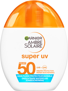 Garnier Ambre Solaire Super UV Face Refreshing Water Fluid Transparent SPF50+ 40 ML