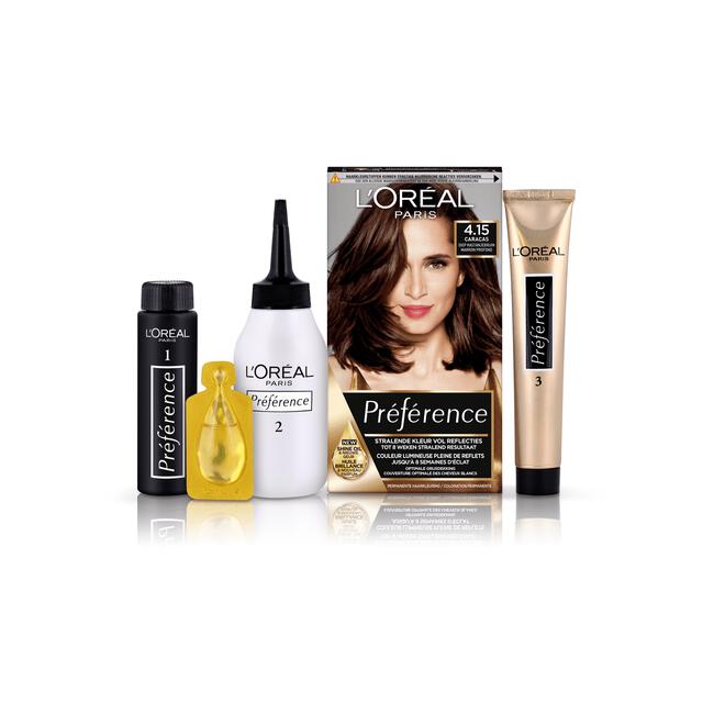 L'Oréal Paris Préférence Permanente Haarverf 4.15 Caracas