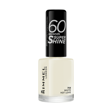 Rimmel London 60 Seconds Supershine Nagellak 703 White Hot Love 8 ML