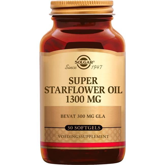 Solgar Super Starflower Oil 1300 mg (300 mg GLA) 30 softgels