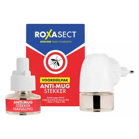 Roxasect Muggenstekker Incl. 2 Navullingen