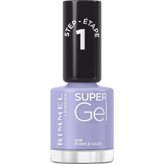 Rimmel London Super Gel Nailpolish 028 Purple Haze 12 ML