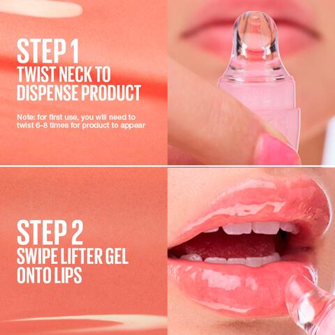 Maybelline New York Lifter Gel Lipgloss 06 Strawberry Shake Roze