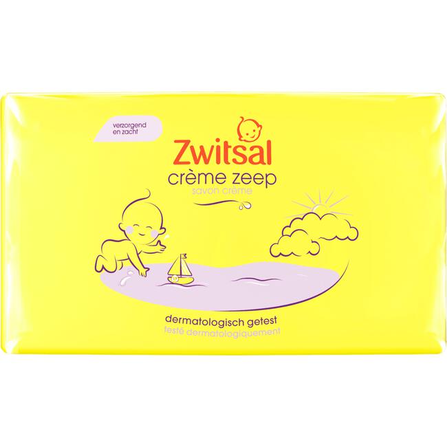 Zwitsal Baby Crème Zeep 4x90 GR