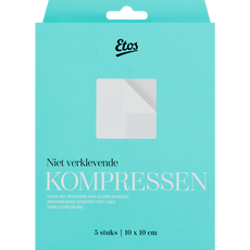 Etos Kompres Niet-Klevend 10 x 10 CM 5 stuks