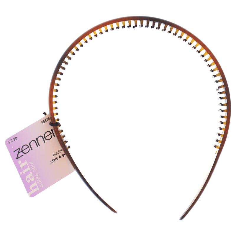 Zenner Diadeem Breed 2,7CM Bruin