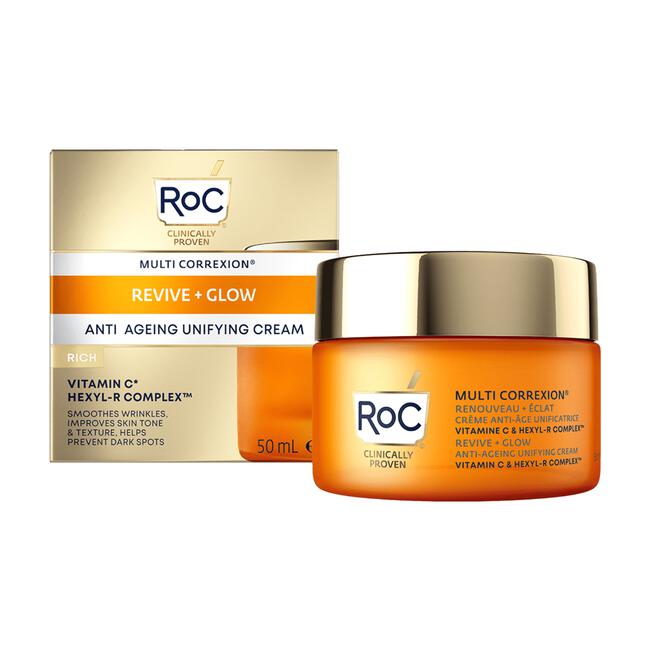 RoC Multi-Correxion Revive & Glow Anti-Aging Unifying Cream Rich 50 ML