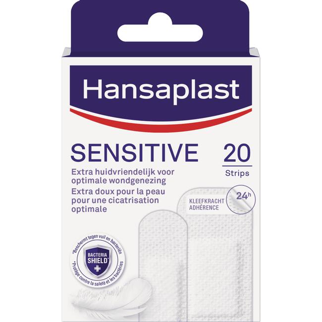 Hansaplast Sensitive Pleisters 20 stuks