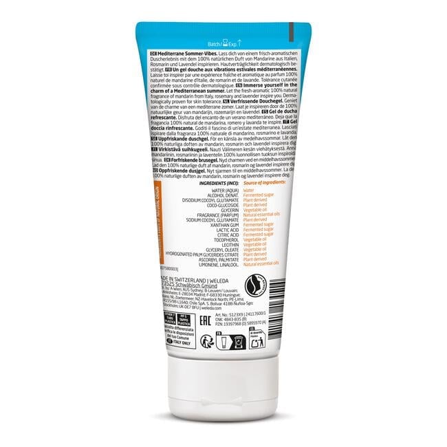 Weleda Mandarino Di Capri Douchegel 200 ml