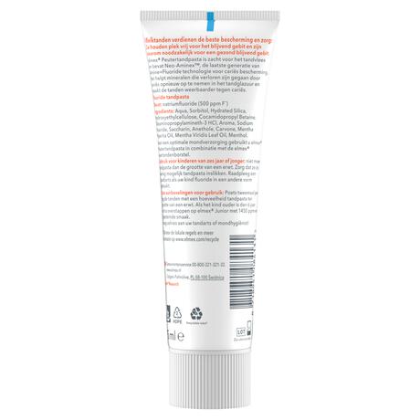 Elmex® Anti-Cariës Peuter 0-5 Jaar Tandpasta 75 ML