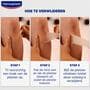 Hansaplast Second Skin Protection Waterproof en Transparante XL Eilandpleisters 3 stuks