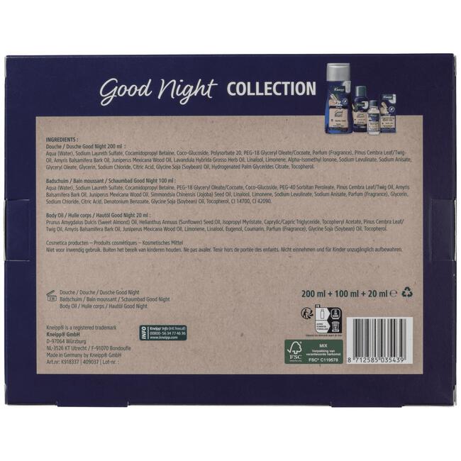Kneipp Geschenkset Good Night Collection