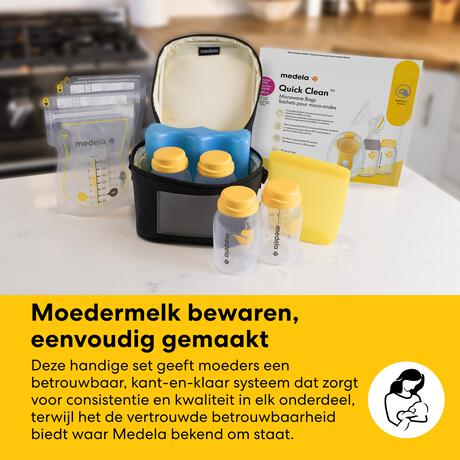 Medela Alles-in-één Moedermelkbewaarset
