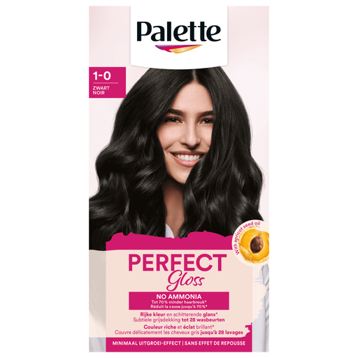 Poly Palette Perfecte Gloss Color Haarverf 110 Glossy Zwart