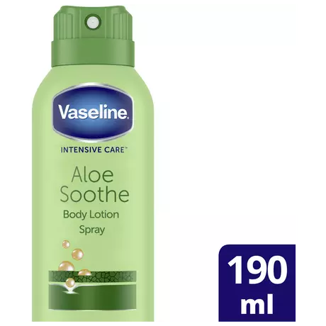 Vaseline Intensive Care Aloe Soothe Bodylotion Spray 190 ML
