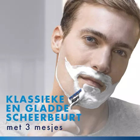 Gillette Mach3 Turbo Navulmesjes 8 stuks