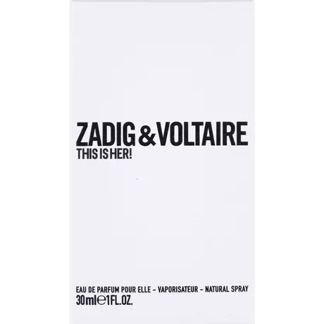 Zadig & Voltaire This is Her Eau De Parfum 30 ML