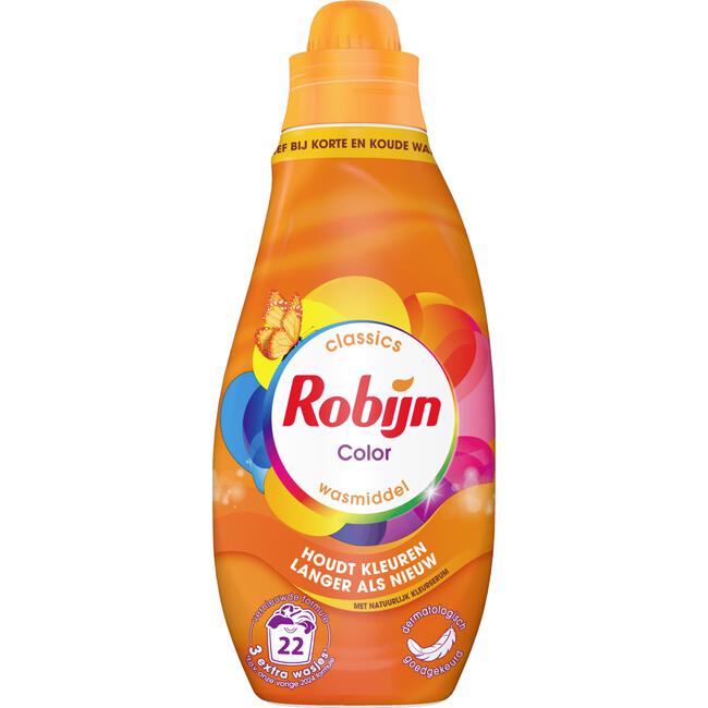 Robijn Klein & Krachtig Classics Color Vloeibaar Wasmiddel 19 wasbeurten