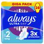 Always Ultra Maandverband Long Met Vleugels 28 stuks