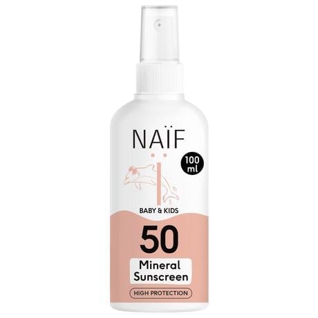 Naïf Baby & Kids Zonnebrand Spray SPF50 100 ML