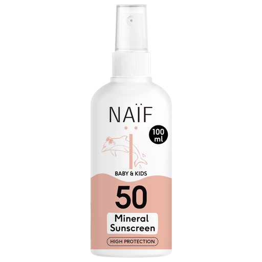 Naïf Zonnebrand Spray Baby & Kids SPF50 100 ML