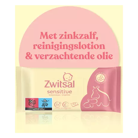 Zwitsal Sensitive Billendoekjes 15x57 stuks