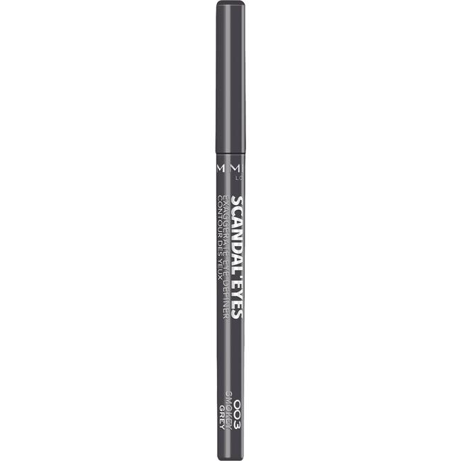 Rimmel London Exaggerate Full Colour Waterproof Eyeliner Smokey Grey 003