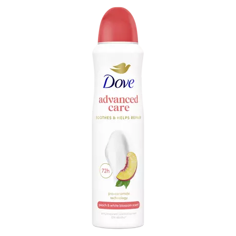 Dove Advanced Care Peach Anti-transpirant Deodorant Spray 150 ML