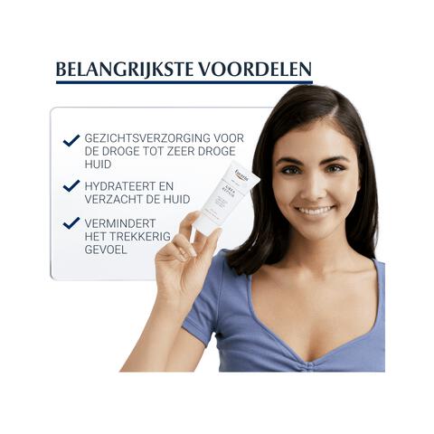 Eucerin UreaRepair Verzachtende Gezichtscrème 5% Urea 50 ML