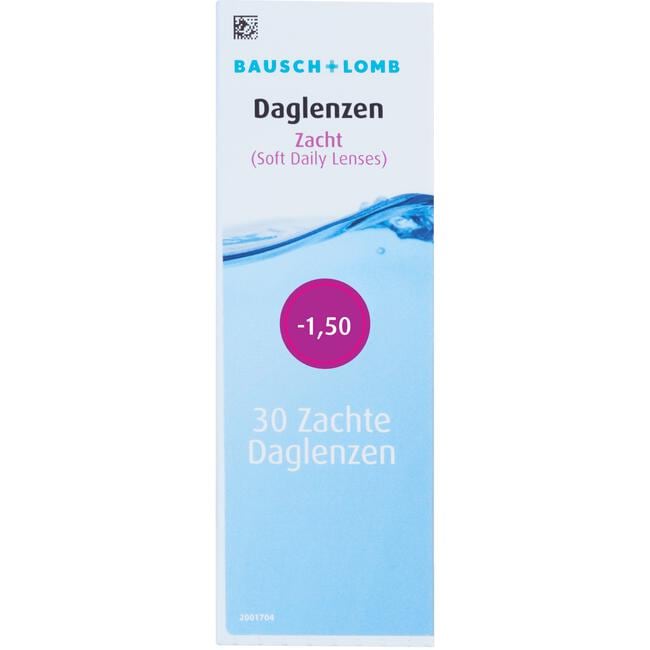 Bausch & Lomb Daglenzen -1,50 30 stuks