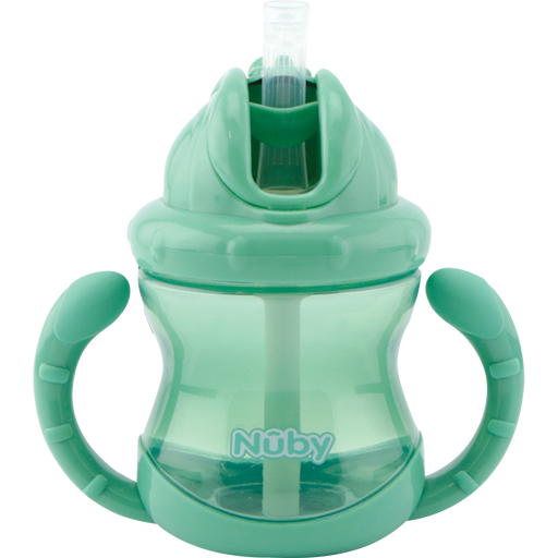 Nûby Flip-It Anti-Lek Drinkbeker Handvaten 12+ Maanden Groen 240 ML