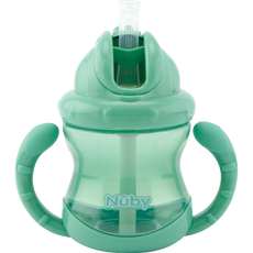 Nûby Flip-It Anti-Lek Drinkbeker Handvaten 12+ Maanden Groen 240 ML