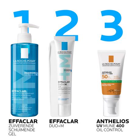 La Roche-Posay Effaclar Zuiverende Reinigingsgel +M Navulling 400 ML