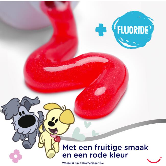 Prodent Kids Woezel & Pip 0-6 jaar Tandpasta 75 ML