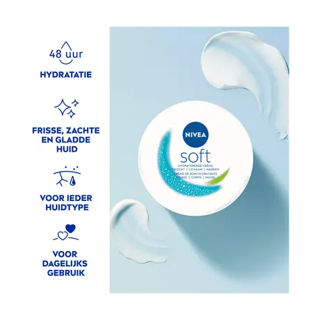 NIVEA Soft Crème Pot 200 ML