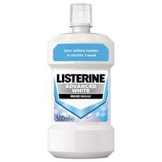 Listerine Advanced White Milde Smaak Mondwater 500 ML