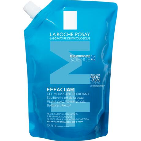 La Roche-Posay Effaclar Zuiverende Reinigingsgel +M Navulling 400 ML